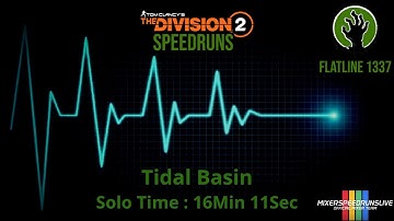 Division 2 Speedrun Tidal Basin Solo - 16Min 11Sec (Sound Bug)