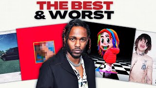 The BEST & WORST Rap Album of Every Year From 20102020