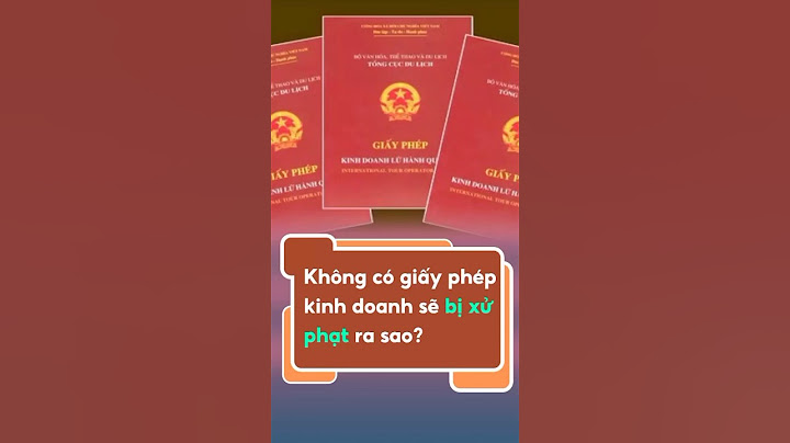 Allintitle không có giấy phép kinh doanh phạt bao nhiêu