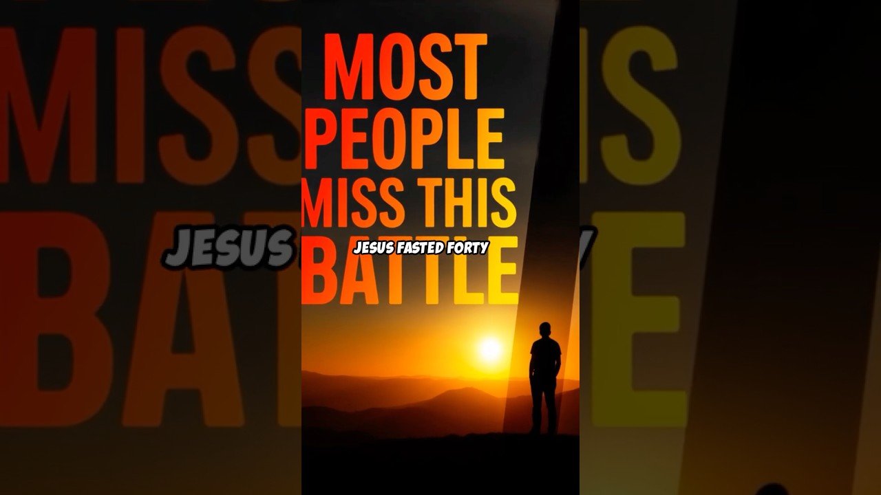 The Untold Story of Jesus’ 40-Day Battle – No Miracles, Only Scripture 