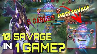 Unli SAVAGE in Early game! NEW WORLD RECORD? | MLBB