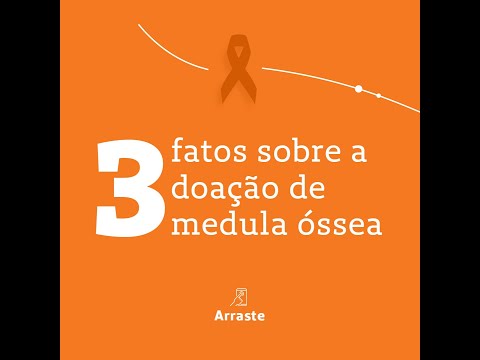 3 fatos sobre a doação de medula óssea 🧡