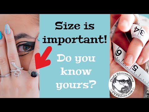 Ring Sizing Tips: Calculating size and Measuring - YouTube