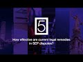 How effective are current legal remedies in SEP disputes?
