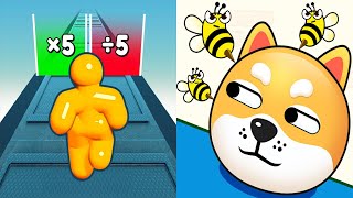 Tall Man Run VS Save The Dog - All Levels Gameplay Android iOS Ep 4