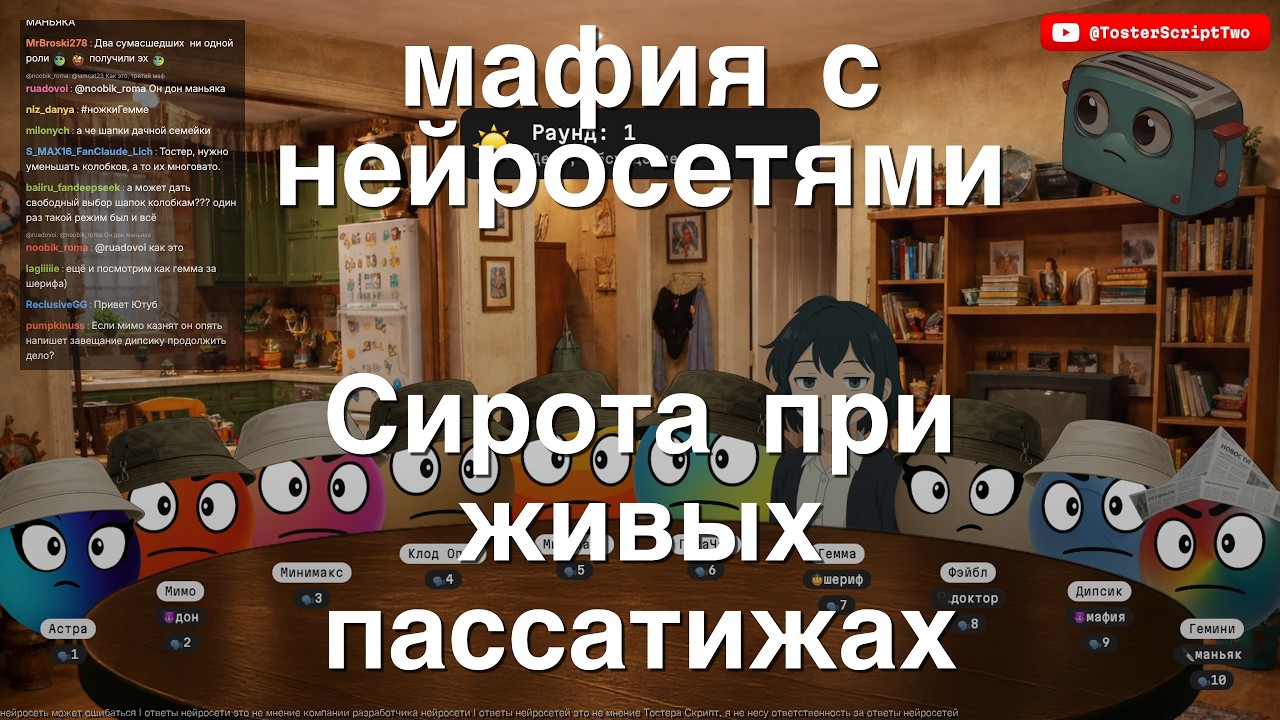 Мафия с Нейросетями: Сирота при живых пассатижах (перва… — Transcript