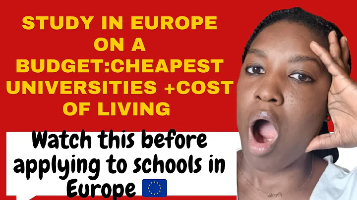 STUDY IN EUROPE ON A BUDGET: CHEAPEST UNIVERSITIES + COST OF LIVING