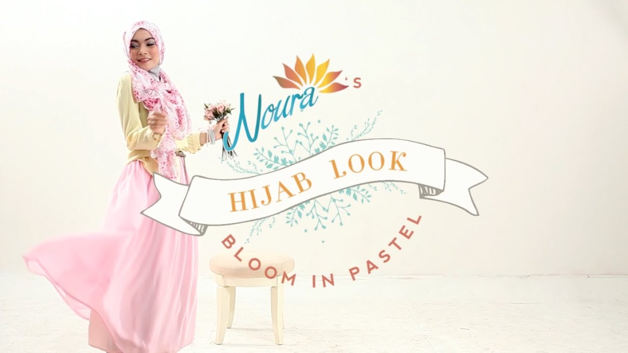 Hijab Look Bloom In Pastel By Laili NOURA YouTube