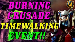 Burning Crusade Timewalking Event (50% BONUS REP FOR NETHERWING AND SHA’TARI SKYGUARD?!) Burning Crusade Timewalking Event (50% BONUS REP FOR NETHERWING AND SHA’TARI SKYGUARD?!)