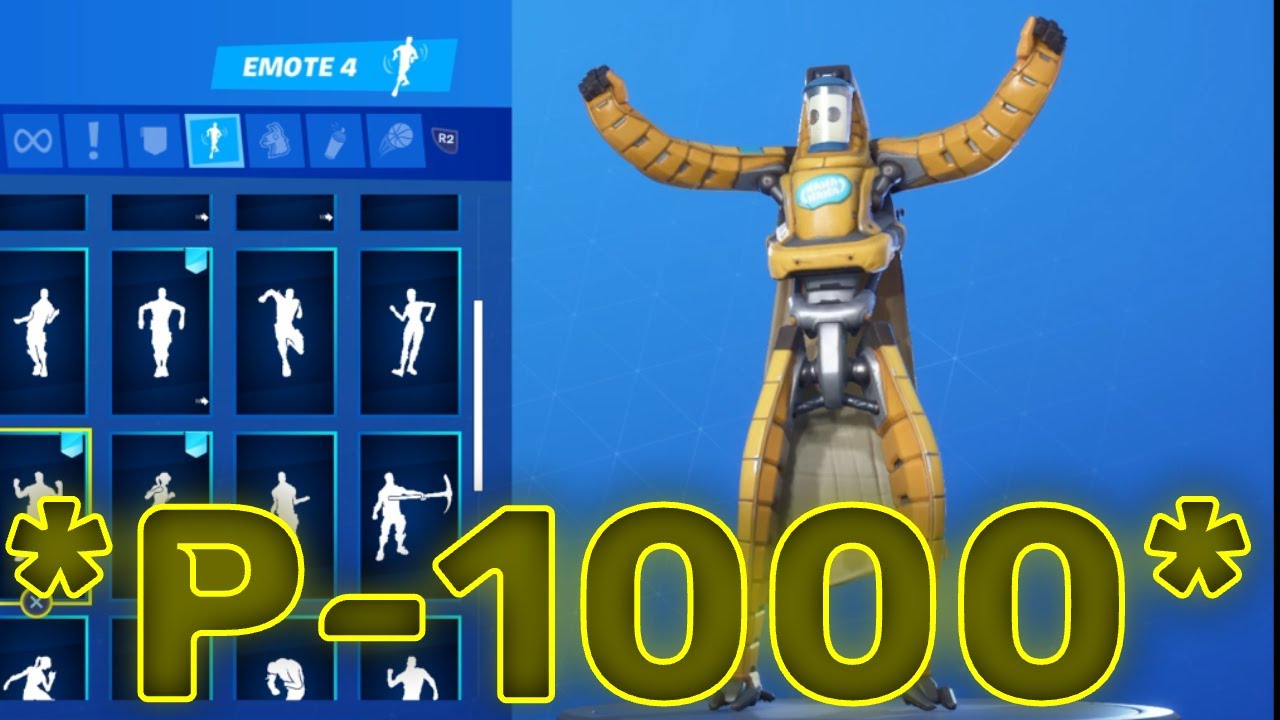 *NEW*Fortnite P-1000 SKIN Showcase-Fortnite P-1000 Challenge Pack