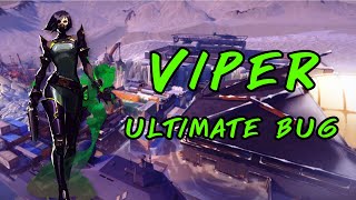 Viper Ultimate bug (ICEBOX) :VALORANT