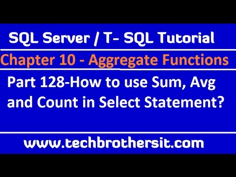 Sql count and select in same query