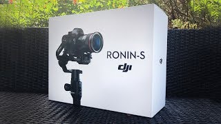 DJI Ronin-S Unboxing