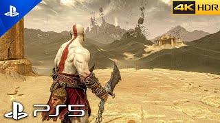 (Ps5) God Of War - Young Kratos Secret Gameplay | Realistic Ultra Graphics [4K 60Fps Hdr] Valhalla