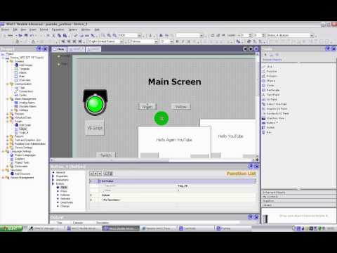 Siemens WinCC VB Script Tutorial Pt 21 avi