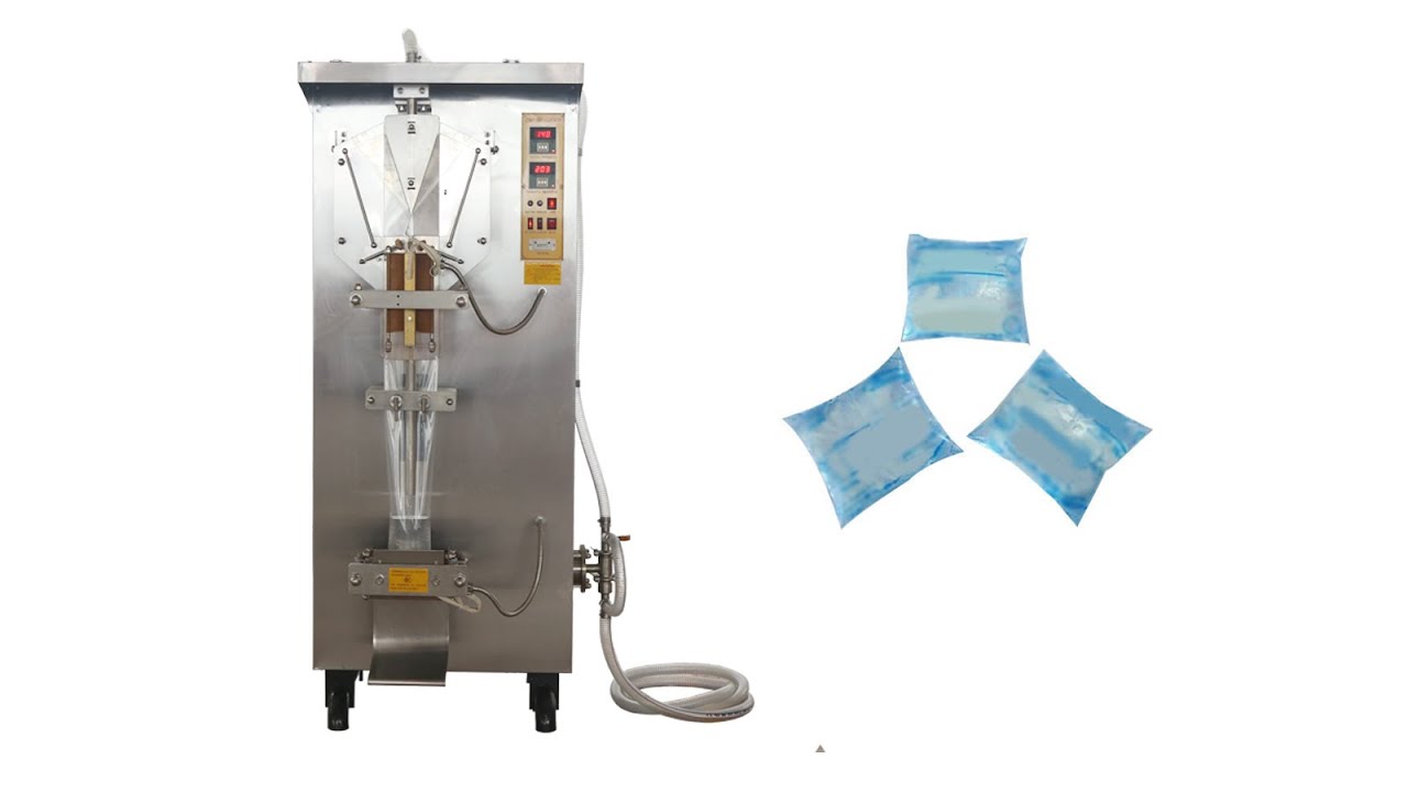 Automatic Sachet Water Filling Sealing Machine YouTube