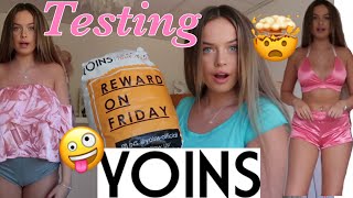 TESTING YOINS?!? - Try On Haul+ discount code Xx ad