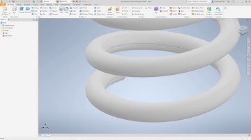 Inventor Basics Create Helical Spring