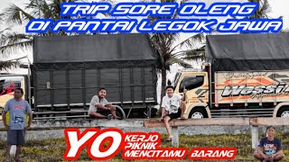 Trip sore oleng di pantai legok Jawa [YO KERJO YO PIKNIK YO MENCINTAIMU BARANG]