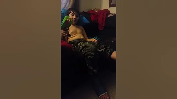 Jack shows how to pass the time with a broken leg.
