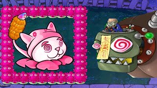 9999 Hypno Cattail vs Team Hypno Shroom vs Hypno Dr.Zomboss - Plants vs Zombies Hack