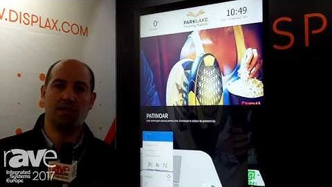 ISE 2017: Displax Showcases Skin Dualtouch Large Multitouch Projected Capacitive