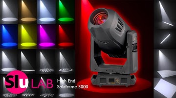 LAB 2019 // High End SolaFrame 3000, an exceptional LED Profile Spot