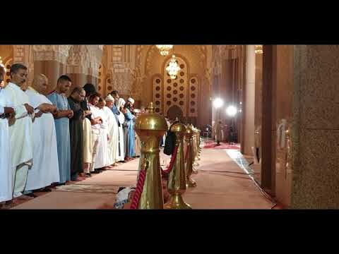 الشيخ عمر القزابري سورة غافر و فصلت من داخل مسجد الحسن الثاني