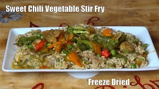 Sweet Chili Vegetable Stir Fry Freeze Dried Ep241