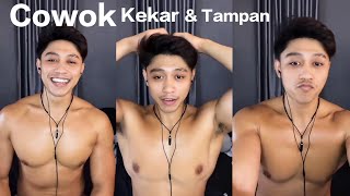 Cowok Ganteng pamer otot dada | bikin gagal fokus