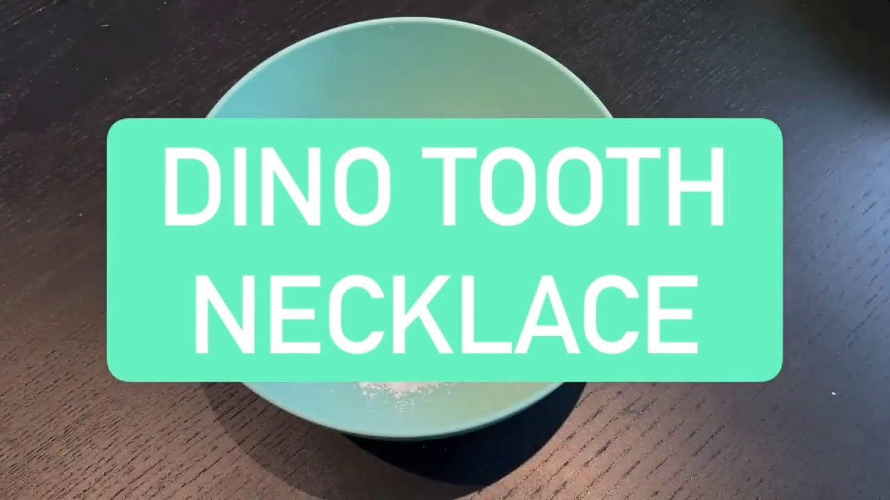 Amazon.com: Dinosaur Tooth Necklace