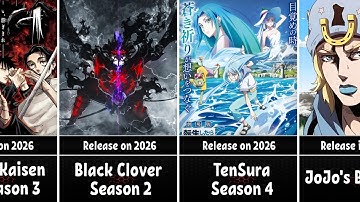 All Upcoming Anime Sequels in 2026