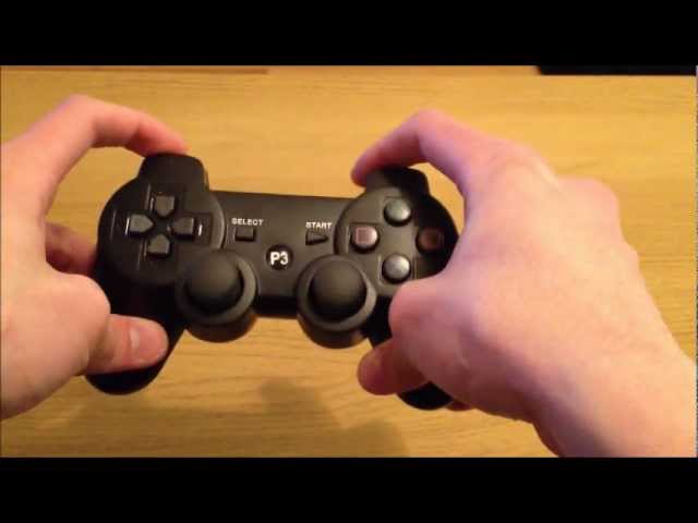 Fake' Wireless Bluetooth Playstation 3 Dualshock Controller Review - YouTube