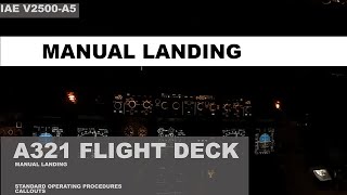 Manual Landing Standard Callouts