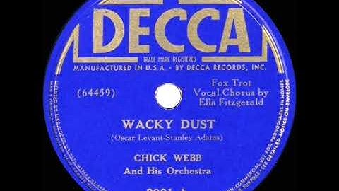 1938 Chick Webb - Wacky Dust (Ella Fitzgerald, vocal)