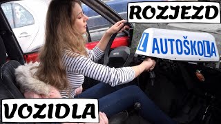 Autoškola: Rozjezd vozidla (první jízda) - Jak rozjet automobil poprvé za volantem? Bez plynu?