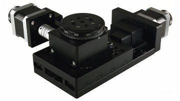 Motion Control Stages -  High Resolution X- axis plus Rotary Stages