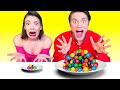 BIG AND SMALL PLATE CHALLENGE | Prank Wars by ideas 4 Fun CHALLENGE