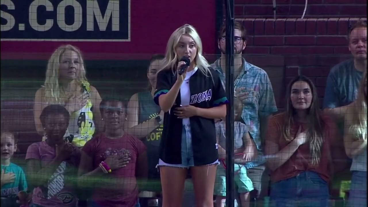 Diamondbacks National Anthem 2022 Star Wars Night YouTube