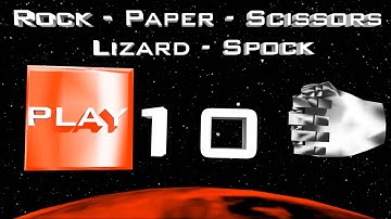 *INTERACTIVE* Video Game - Rock! Paper! Scissors! Lizard! Spock!