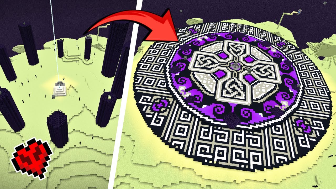 I Transformed End In Minecraft Hardcore🔥🔥 - YouTube