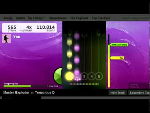 Jamlegend: tenacious d - master exploder 100% Legendary Tap