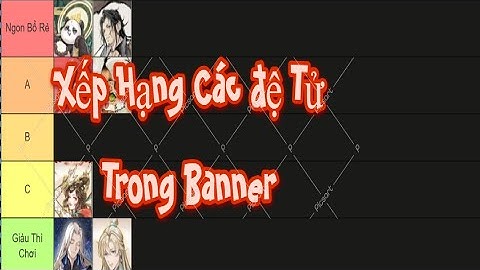 Ta Làm Tông Sư Trong Tiên Môn | Xếp Hạng Các Đệ Tử Trong Banner Mới