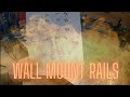 How to make wall mount rail start to finish