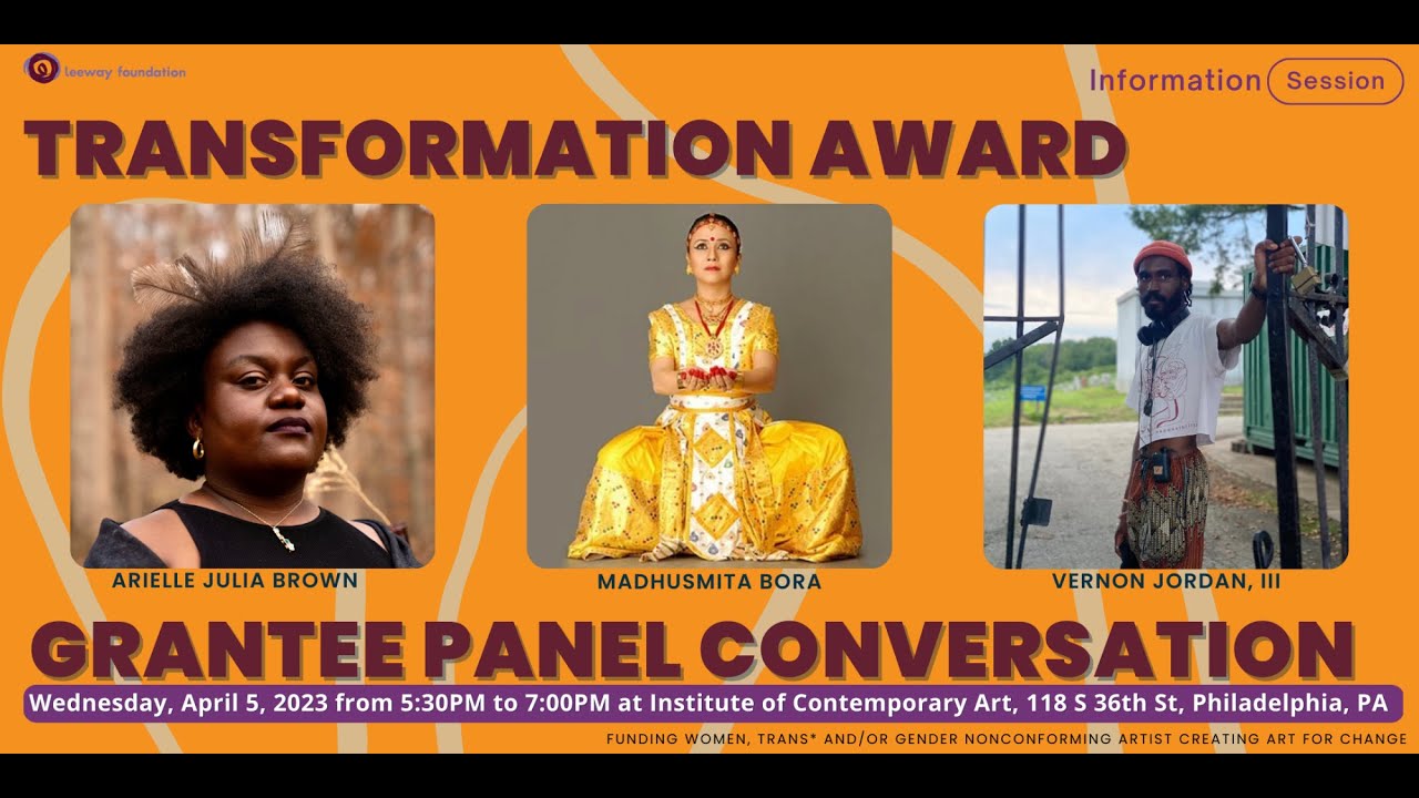 Leeway Foundation Grantee Panel - YouTube