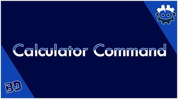 Calculator / Math Command | Discord Bot Studio