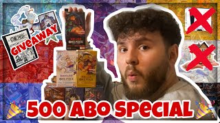 Ich Öffne Alle Erschienenen One Piece Sets 500 Abo Special Opening Fette Giveaways 