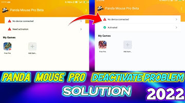 PANDA MOUSE PRO DEACTIVATE PROBLEM SOLUTION 2022 // KEYBOARD AND MOUSE ON MOBILE FREE FIRE GAMEPLAY