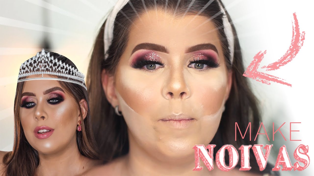 MAKE para NOIVAS MARCANTE com BARATINHOS | FENZZA