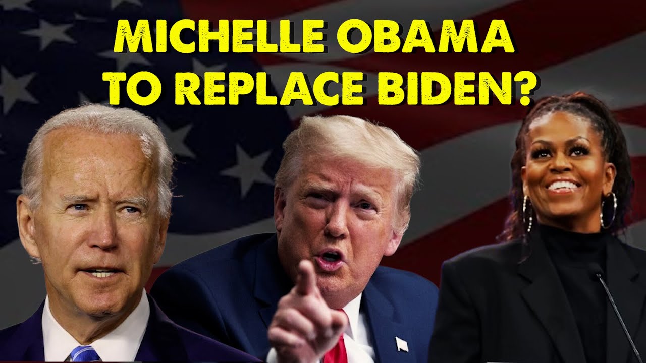 Michelle Obama vs Donald Trump?: US Election 2024 Shocker as Biden to ...